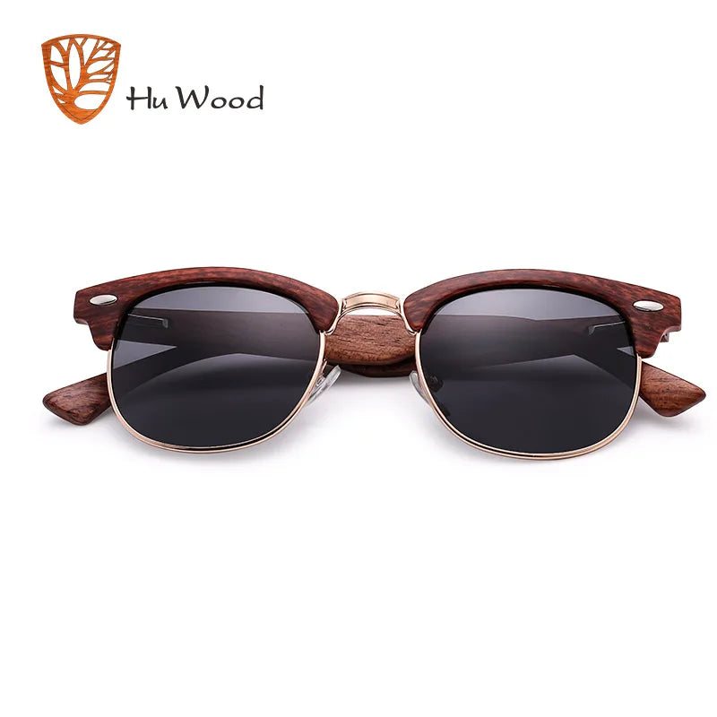 Óculos de Sol Wood Polarizado UV400 Unissex