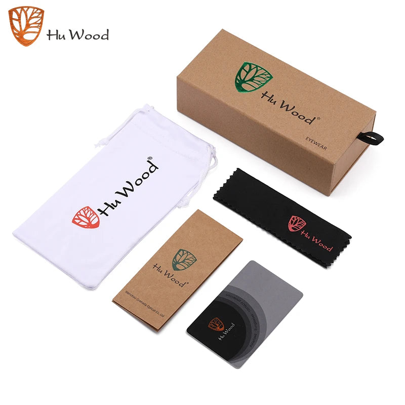 óculos de Sol Wood Quadrado Polarizado UV400 Zebra Unissex