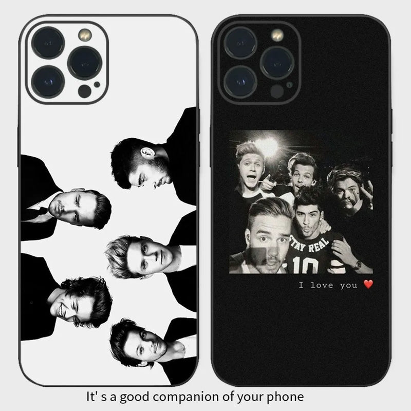 Capinha de Celular Iphone One Direction Silicone